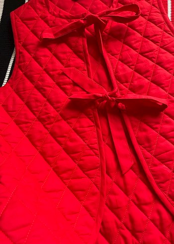 Kırmızı yelek - Görsel 3