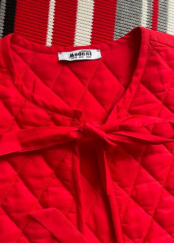 Kırmızı yelek - Görsel 2