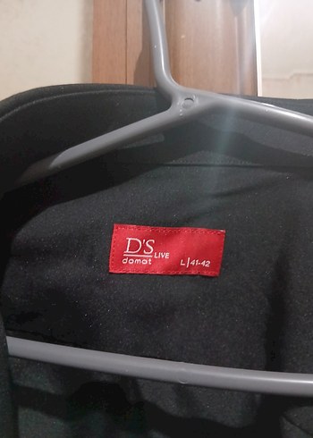 D'S Damat Siyah Gömlek L Beden - Sadece 1 kez giyildi - Görsel 3