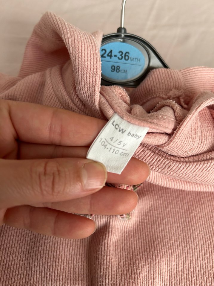 Düğmeli Pembe Sweat - Görsel 3