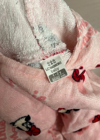 Kız Çocuk Pembe kulaklı Minnie Mouse Desenli Panço - Görsel 5