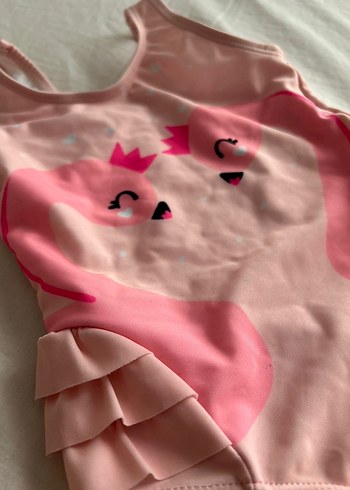 Kız Çocuk Pembe Baskılı Mayo 18-24 ay - Görsel 3