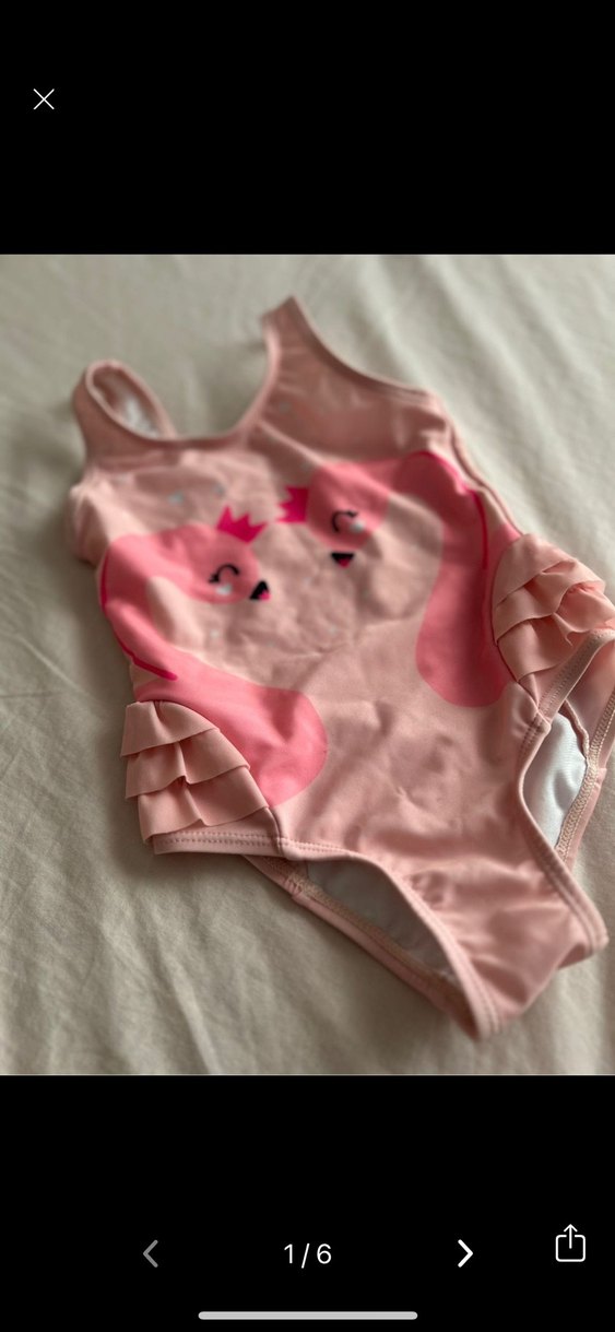 Kız Çocuk Pembe Baskılı Mayo 18-24 ay - Görsel 4