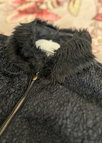 Koton Kürklü Midi Siyah Kadın Mont - Görsel 4