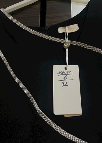 Kısa Kollu Siyah Gotik Uzun Elbise - Görsel 4