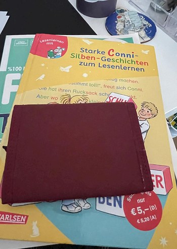 Bordo Desenli Erkek Cüzdan - Görsel 2