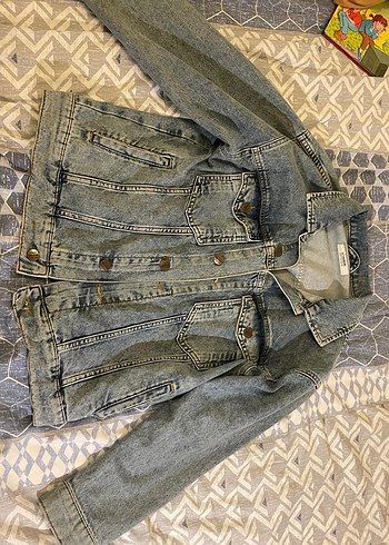 Gri erkek cocukCeket Düğmeli Midi Boy - Görsel 4