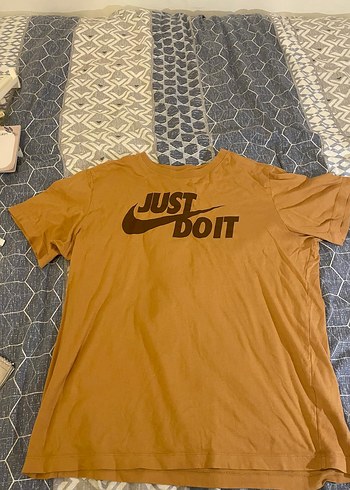 Erkek Kahverengi Kısa Kollu Tişört - Görsel 3