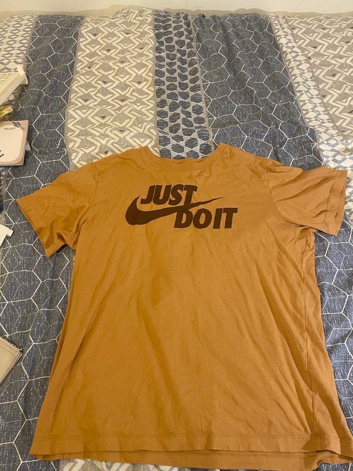 Erkek Kahverengi Kısa Kollu Tişört - Görsel 3