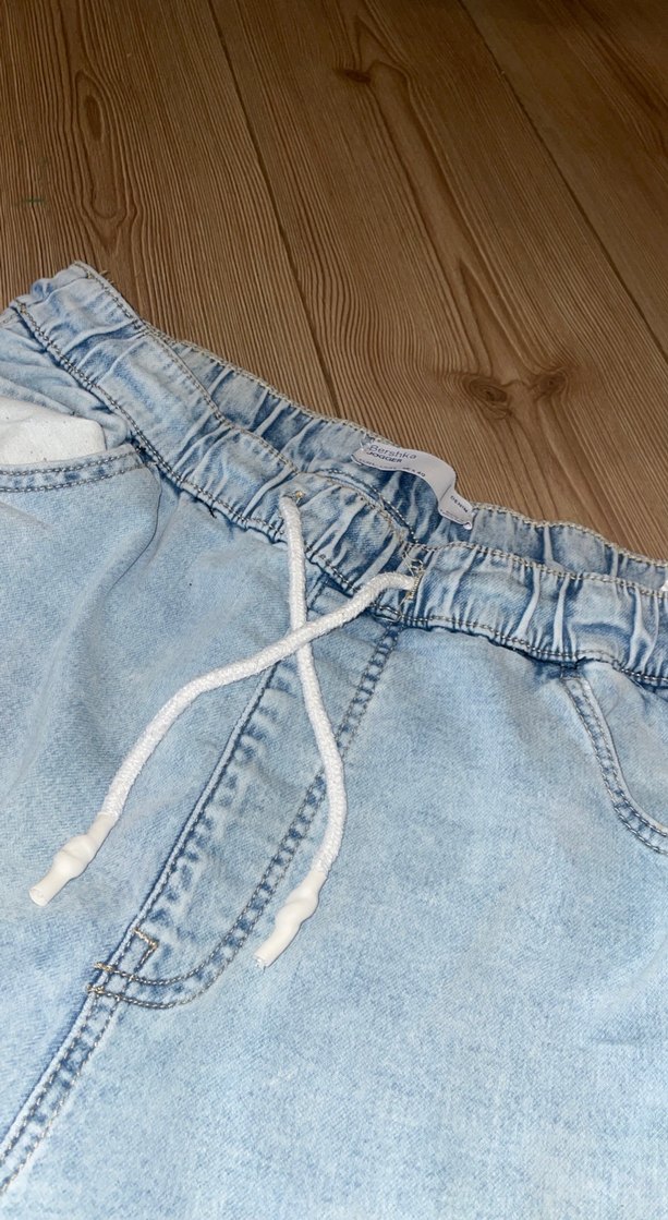 Bej Renkli Rahat Kesim erkek Kot Pantolon - Görsel 2