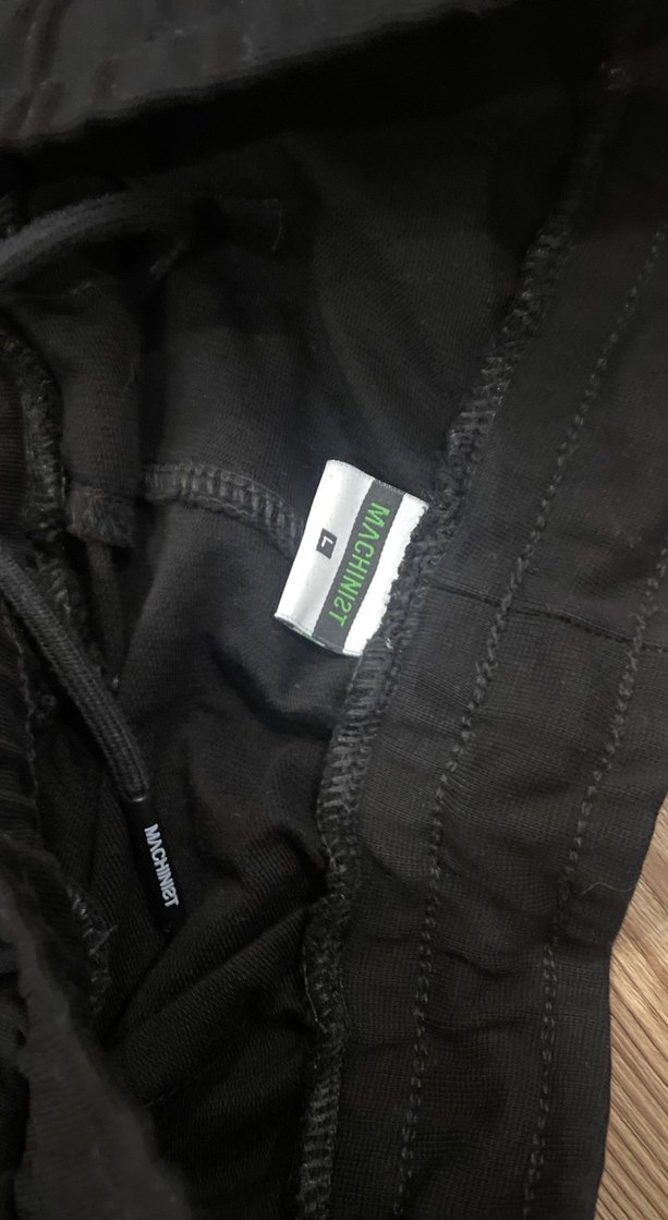 Siyah Rahat Kesim erkek  Kumaş Pantolon - Görsel 3