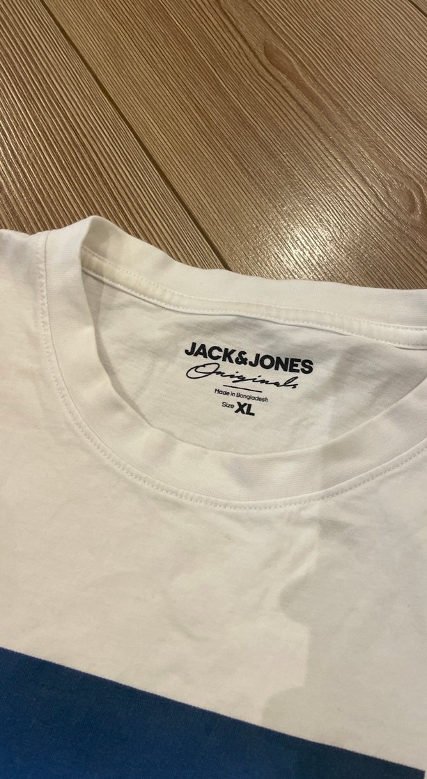 Orijinal Baskılı Beyaz Erkek Tişört - Görsel 3