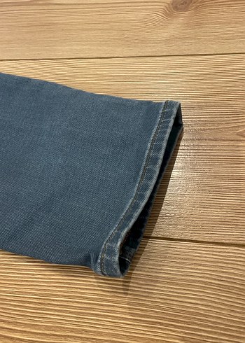 Erkek Gri Mavi Denim Pantolon - Görsel 3