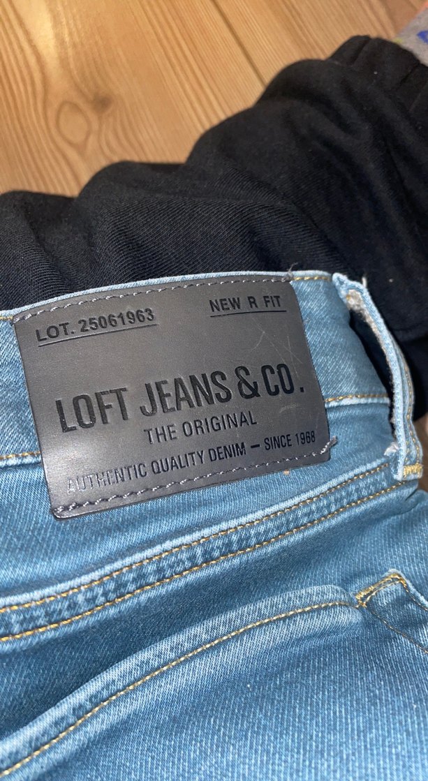 Erkek Gri Mavi Denim Pantolon - Görsel 4