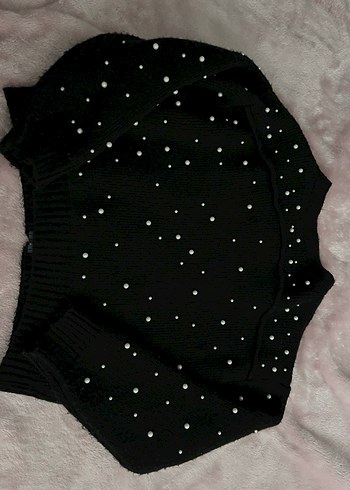 inci detaylı hırka ceket - Görsel 2