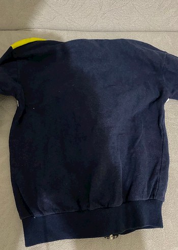 Fenerbahçe Erkek Çocuk Lacivert Fermuarlı Sweatshirt - Görsel 2