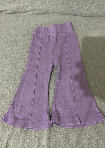 Mor Örgü Kız Çocuk Rahat Kesim Eşofman - Görsel 2