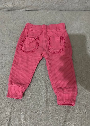 Pembe Kız Çocuk Fitilli Eşofman - Görsel 2