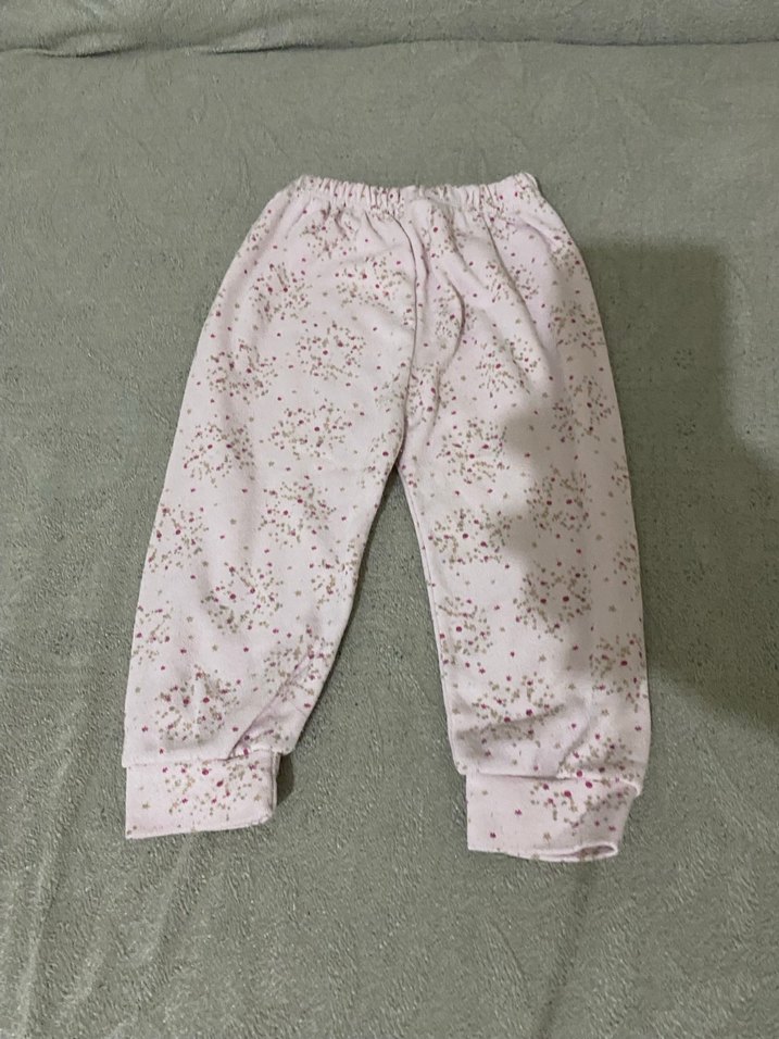 Beyaz Dantel Detaylı Kız Çocuk Rahat Eşofman - Görsel 2