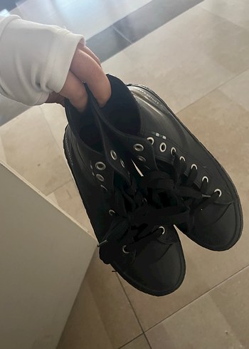 Lumberjack Siyah Platform Topuklu Kadın Spor Ayakkabı - Görsel 3