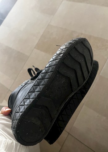 Lumberjack Siyah Platform Topuklu Kadın Spor Ayakkabı - Görsel 2