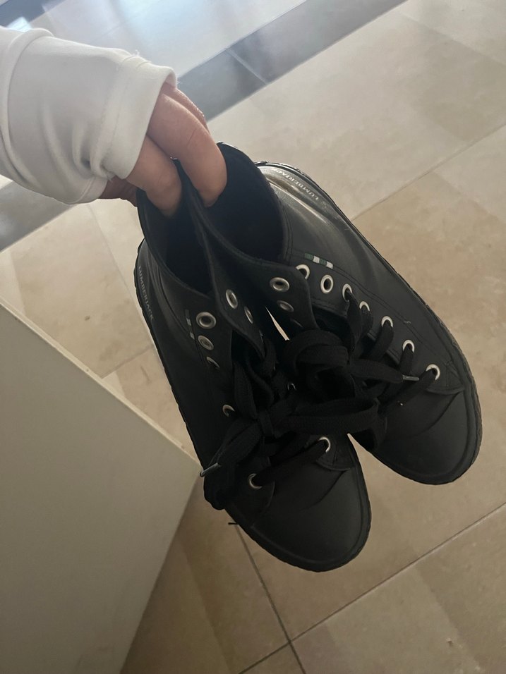 Lumberjack Siyah Platform Topuklu Kadın Spor Ayakkabı - Görsel 3