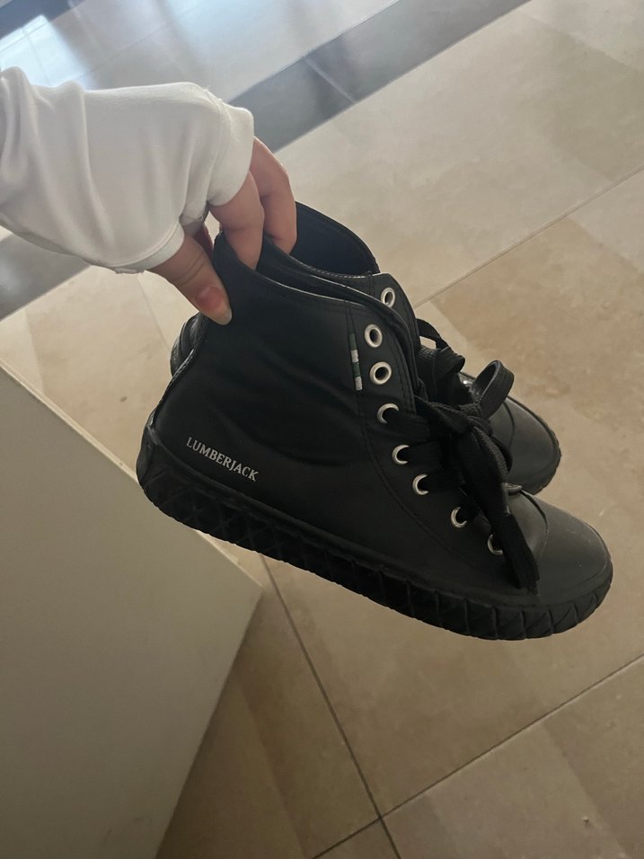 Lumberjack Siyah Platform Topuklu Kadın Spor Ayakkabı - Görsel 4