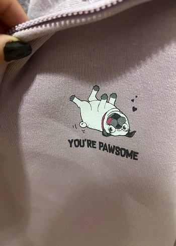 Kadın   Fermuarlı Yarım Fermuarlı Sweatshirt - Görsel 2