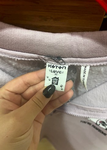 Kadın   Fermuarlı Yarım Fermuarlı Sweatshirt - Görsel 3