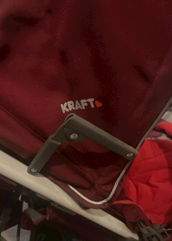 Kraft Kırmızı Bebek Arabası - Görsel 7