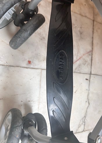 Renkli Mor Bebek Arabası - Görsel 8