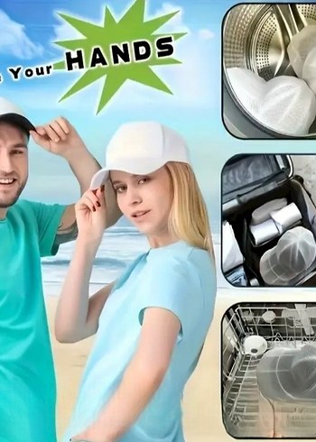 Şapka Yıkama Filesi - Görsel 7