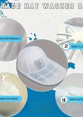 Şapka Yıkama Filesi - Görsel 6