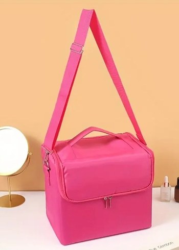 Profesyonel Bohem Tarzı Kadın Makyaj Çantası - Görsel 5