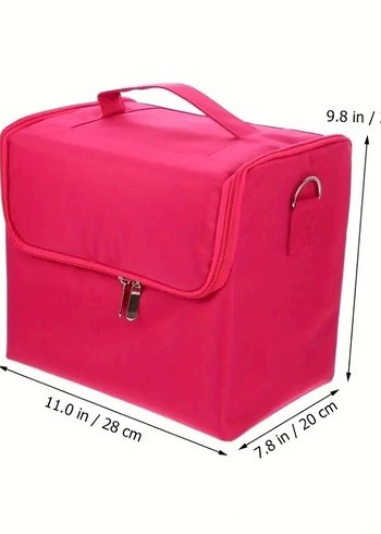 Profesyonel Bohem Tarzı Kadın Makyaj Çantası - Görsel 3