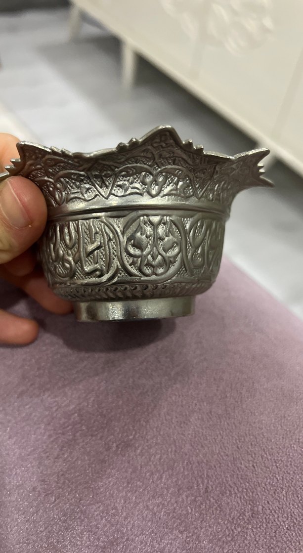 Nakışlı Parlak Beyaz Geleneksel Tabak - Görsel 4