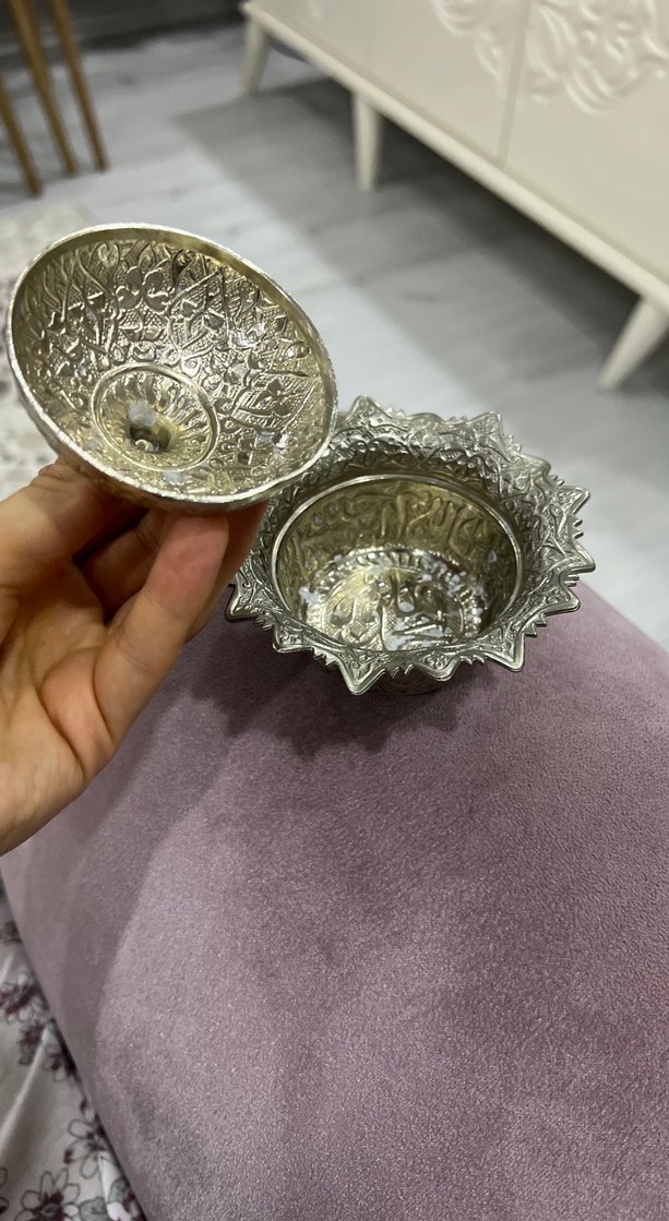 Nakışlı Parlak Beyaz Geleneksel Tabak - Görsel 3