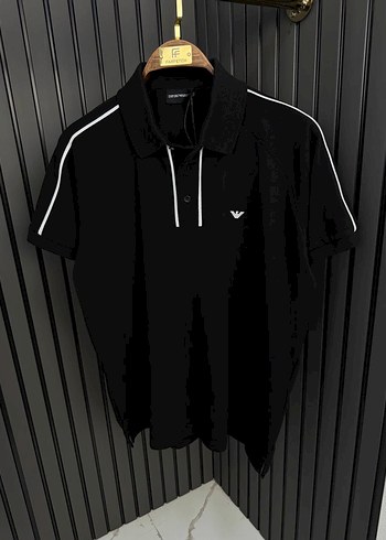 Uzun Kollu Siyah Erkek Polo Tişört - Görsel 4