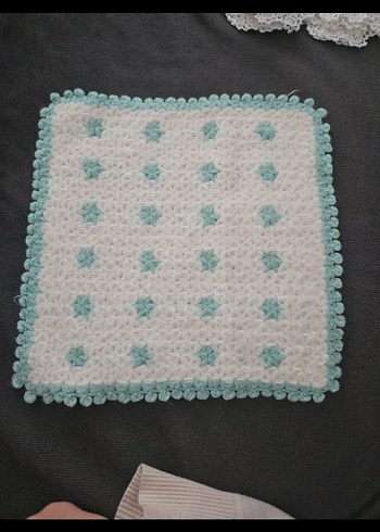 Mavi Örgü Banyo Süngeri - Görsel 6