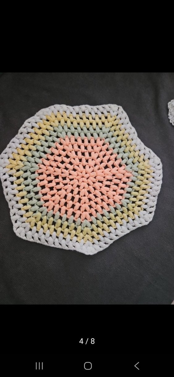 Pembe Renkli Örgü Banyo Süngeri - Görsel 4