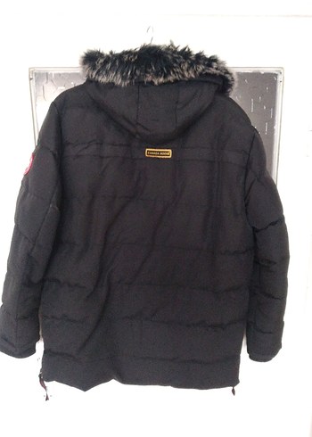 Gri Puff Detaylı Erkek Mont Canada Goose M/L uyumludur. - Görsel 3
