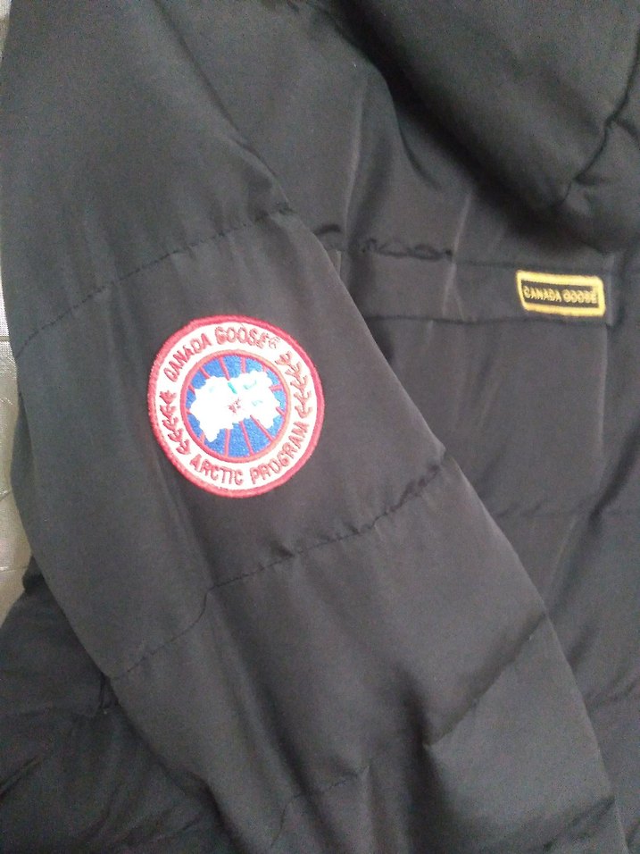 Gri Puff Detaylı Erkek Mont Canada Goose M/L uyumludur. - Görsel 4