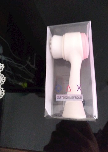 Çift Başlıklı Yüz Temizleme Fırçası - Görsel 2