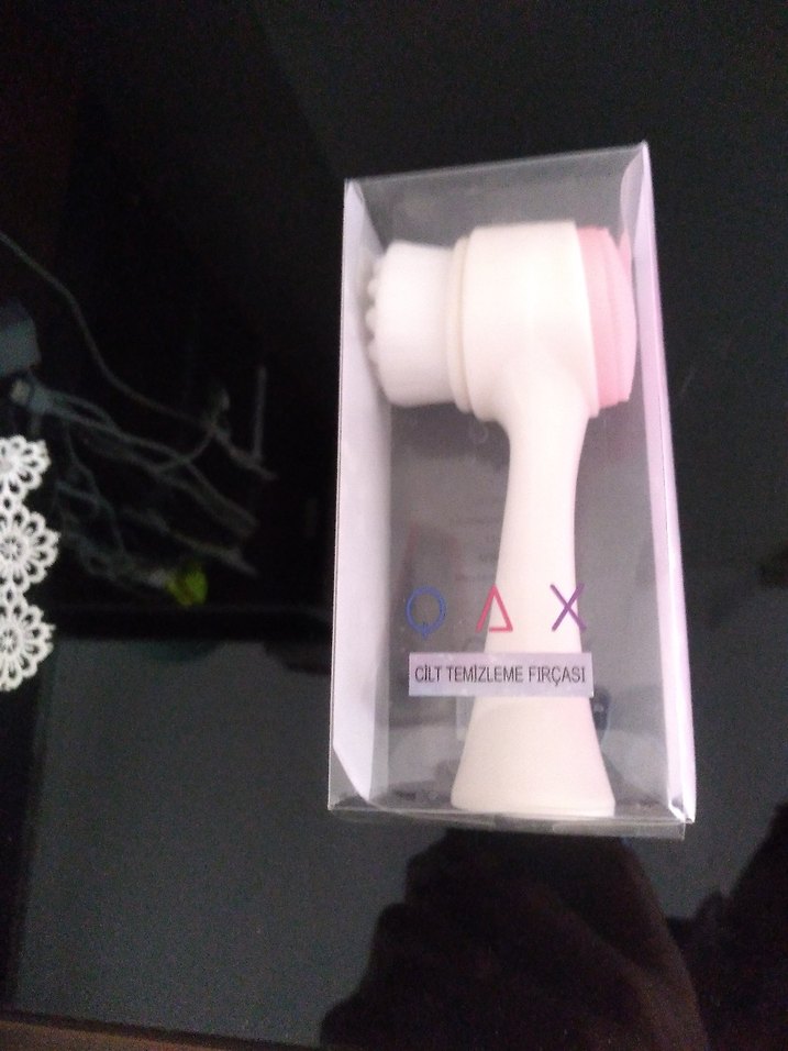 Çift Başlıklı Yüz Temizleme Fırçası - Görsel 2