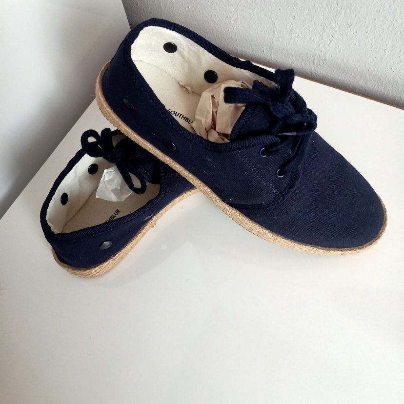 Düğmeli Lacivert Erkek Espadril - Görsel 4