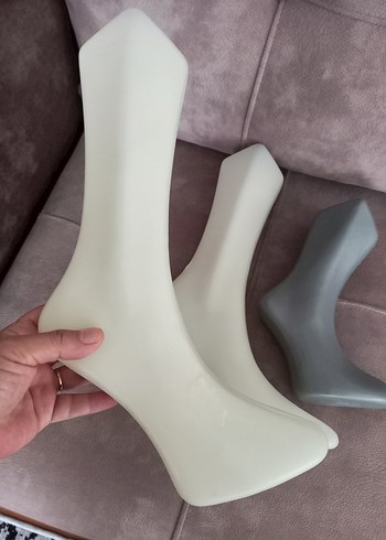 Bayan Midi Düz Fit Çorap plastik urun - Görsel 3