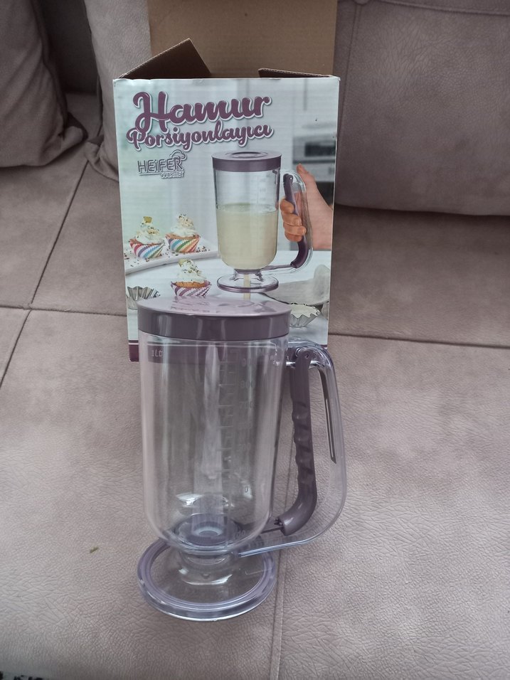 Pastel Renkli Beyaz Hamur Dispenseri - Görsel 3