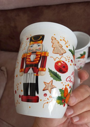 Renkli Kurşun Askerli Beyaz Kupa - Görsel 2