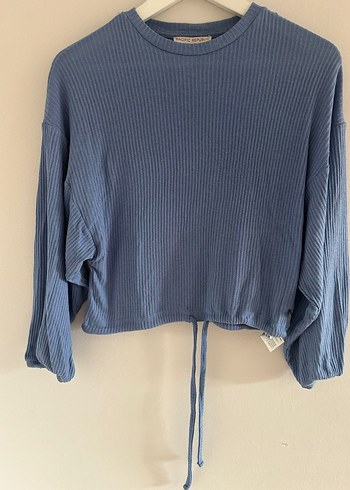 Mavi Rock Punk Desenli kadın Kazak - Görsel 3