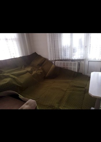 Haki Renkli Düz Desen Halıflex - Görsel 3